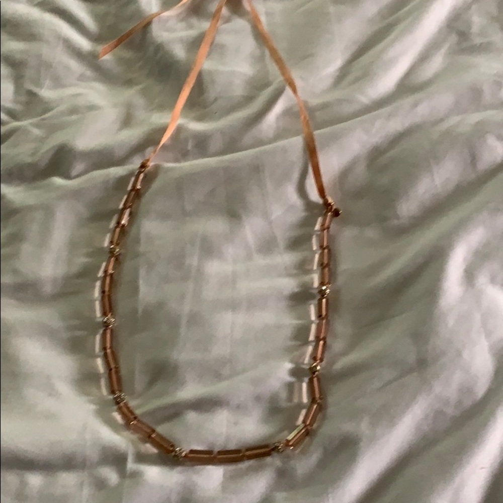 J crew long necklace
